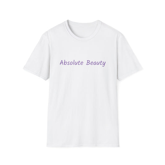 Absolute Beauty T-Shirt Purple Words