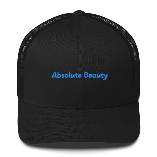 Absolute Beauty Hat Black and Blue